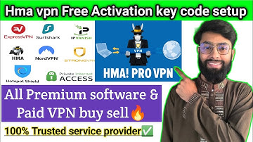 HMA vpn activation key code setup || HMA vpn premium subscription buy sell || Nord Vpn Best pure vpn