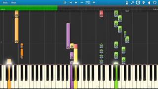 Video thumbnail of "Duran Duran - Save a Prayer - Piano Tutorial - How To Play - Synthesia"