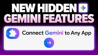 NEW Hidden Google Gemini Features You Didn't Know Existed 👀 (custom MCP)