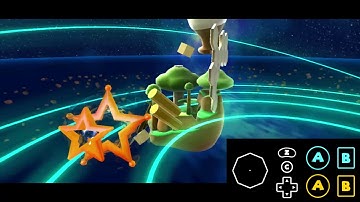 [Super Mario Galaxy] Honeyhive 2 TAS with Custom Input Display