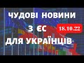 18.10.22 - ЧУДОВІ НОВИНИ ІЗ ЄВРОСОЮЗУ