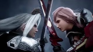 Dissidia NT Lightning vs Sephiroth CGI scenes