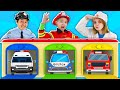 Painting Vehicles Magic Garage Song Wheels On The Bus Nursery Rhymes Kids Songs mp3