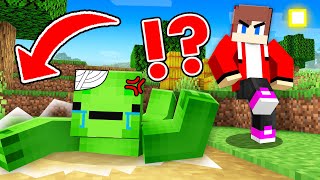 MIKEY HURT by the ANGRY JJ in Minecraft! - Maizen JJ and Mikey