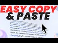 How to Copy Text in a Breeze on MacOS