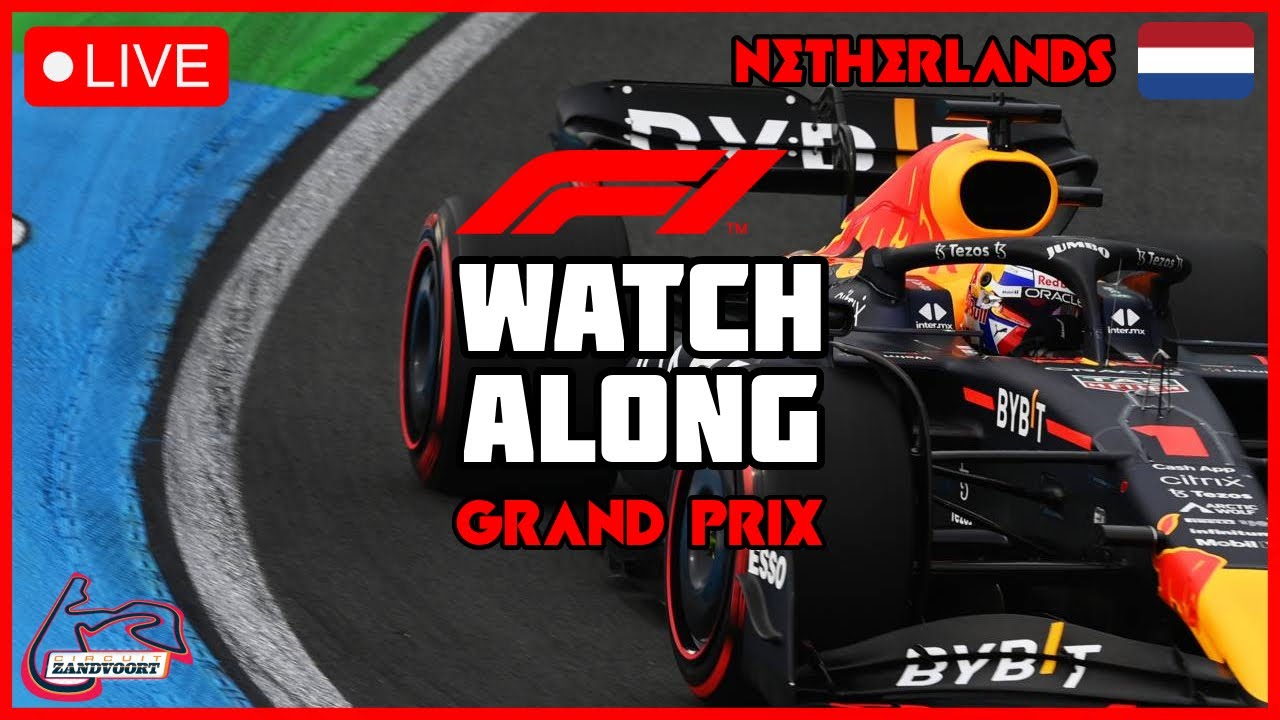 F1 Live 2023 Dutch Grand Prix FULL RACE COMMENTARY