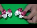 DIY Бантики Hello Kitty для малышек/Bow Hello Kitty for small girl