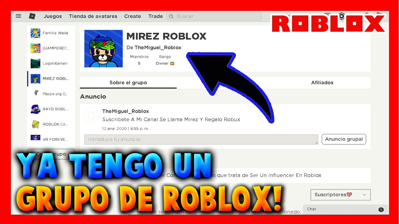 Ya Tengo Mi Propio Grupo De Roblox - roblox song id remix get robux buy