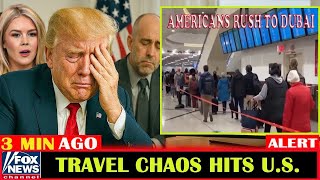 U.S. Airports EMPTY After Trump’s Tariffs — Travelers RUSH to Toronto, Dubai &amp; Singapore!