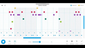 Blinding Lights On Chrome Music Lab