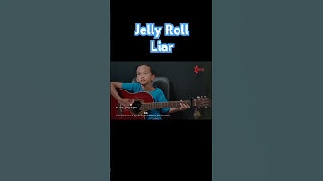 Thumbnail of Jelly Roll - Liar Guitar Chords Cover #shorts