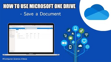 How to SAVE a Word Document on OneDrive Using a Mac / Desktop Computer - Basic Tutorial | New