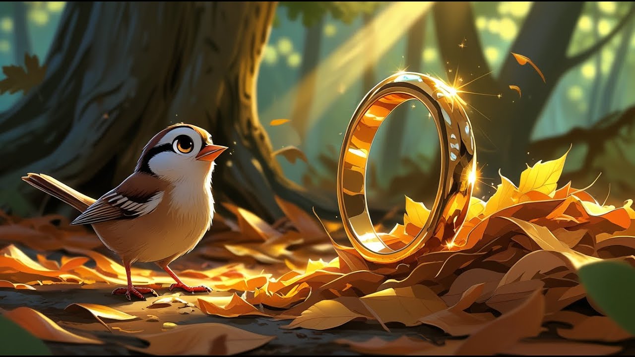 The Honest Little Sparrow 🐦 | 1-Minute Moral Story for Kids | English Short Story