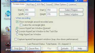 hypercam 2 tutorial part 1