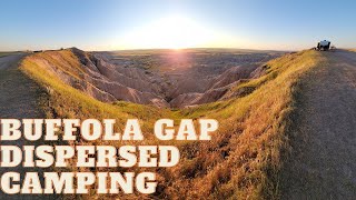 Dispersed Camping at Buffalo Gap
