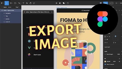 How to Export Image in Figma 2025?