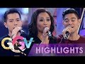 GGV: Jason Dy, Jaya and Jay R take on Vice Ganda's challenge