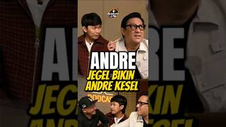 Cuma INDRA JEGEL yang bisa bikin ANDRE TAULANY seperti ini | POVcast clip #podcast #viral