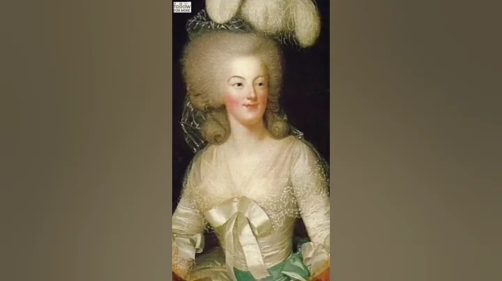 Marie-Antoinette through the years. The changes sh...