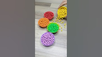 Satisfying Colorful Beads Sorting Asmr #satisfying #asmr #reversebeads