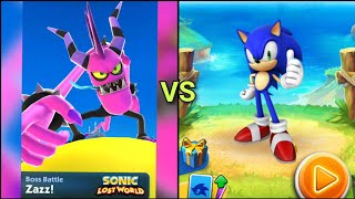 Razz vs Sonic Boss Fight | Sonic Dash Endless Run Gameplay screenshot 5