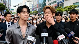 Download Lagu Jungkook STOPPED the interview when TAEHYUNG said his future wife is not Korean, and Jungkook spok.. MP3