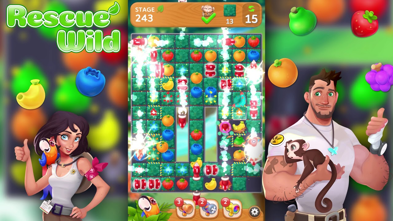 Puzzle Fruits MOD APK cover