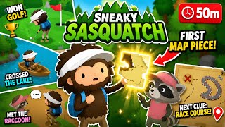 Sneaky Sasquatch Gameplay | Escaping Rangers & Finding My First Treasure Map! (No Commentary) ⭐⭐⭐⭐⭐
