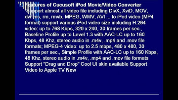 \How to convert AVI to iPod video, put AVI files on iPod