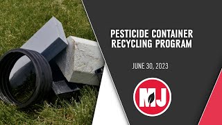 Pesticide Container Recycling Program | June 30, 2023