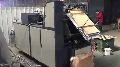 paper envelope making machine