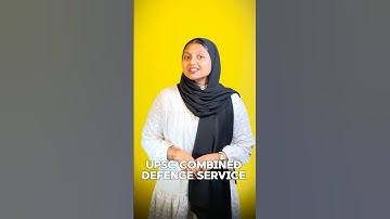 UPSC Combined Defence Services 2025 Notification Released | CDS Recruitment Begins!