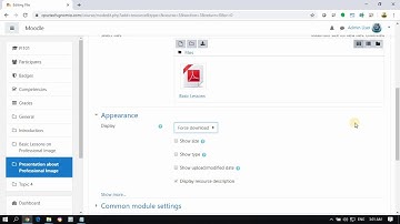 Moodle in Gnomio.com 06 Upload or Embed Other Resource Material