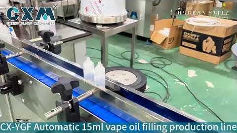 15ml E-liquid Filling Machine | Automatic Vape Juice Bottling Line.E-liquid Production Line
