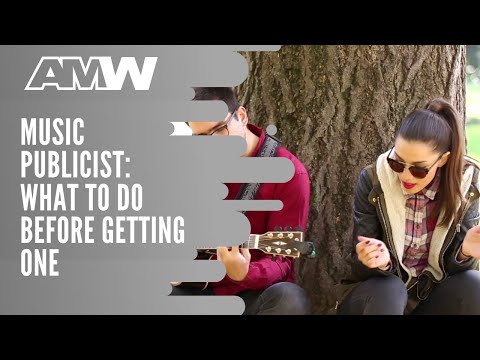 AMW Group: Music Publicist: Here's What You Do Before Getting One
