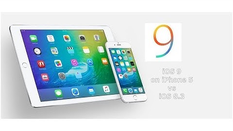 iOS 9 Beta vs 8.3 on iPhone 5