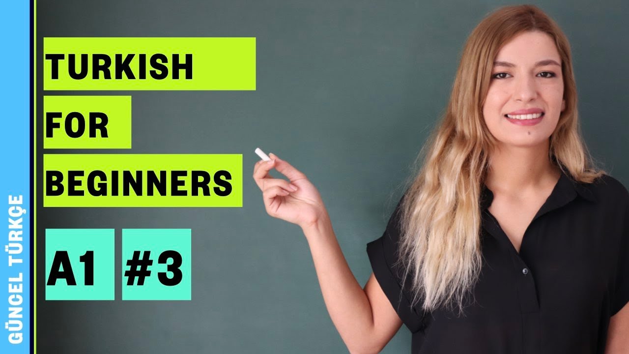 Yabancılar İçin Türkçe A1 (3. Bölüm) | Çoğul Eki, Kişi ve İşaret Zamirleri