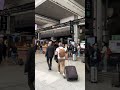 Paris France 🇫🇷  cruowded train terminal