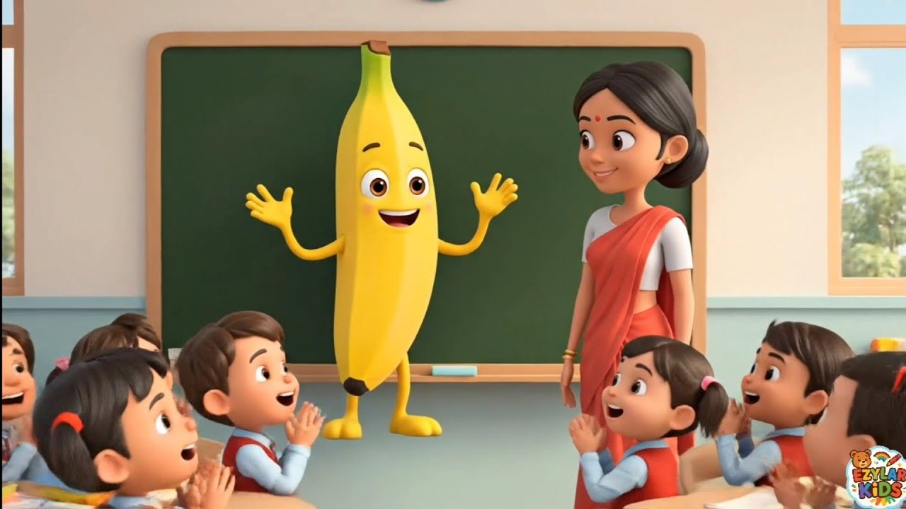 Learn Fruits Names in English | Preschool Learning | Ezylar Kids