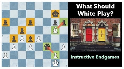 Instructive Endgame Puzzle ♚ Improve Your Chess ♚ Cool Chess Puzzles