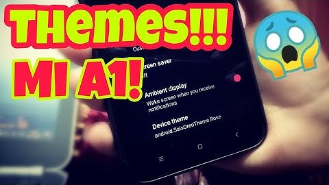 Get Themes On Mi A1 Device!🔥 (No Root!) (Oreo Themes 8.0) Or Or Any Other Oreo Device!💜