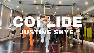 COLLIDE (REMIX) - JUSTINE SKYE | Basic Femme Class | Meowmeow Choreography