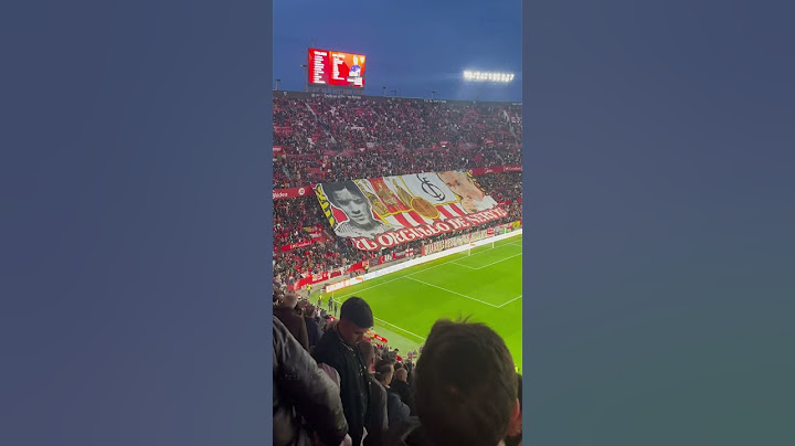 El Orgullo de Nervión, así fue el espectacular Tifo de Biris Norte en la despedida de Jesús Navas ♥️