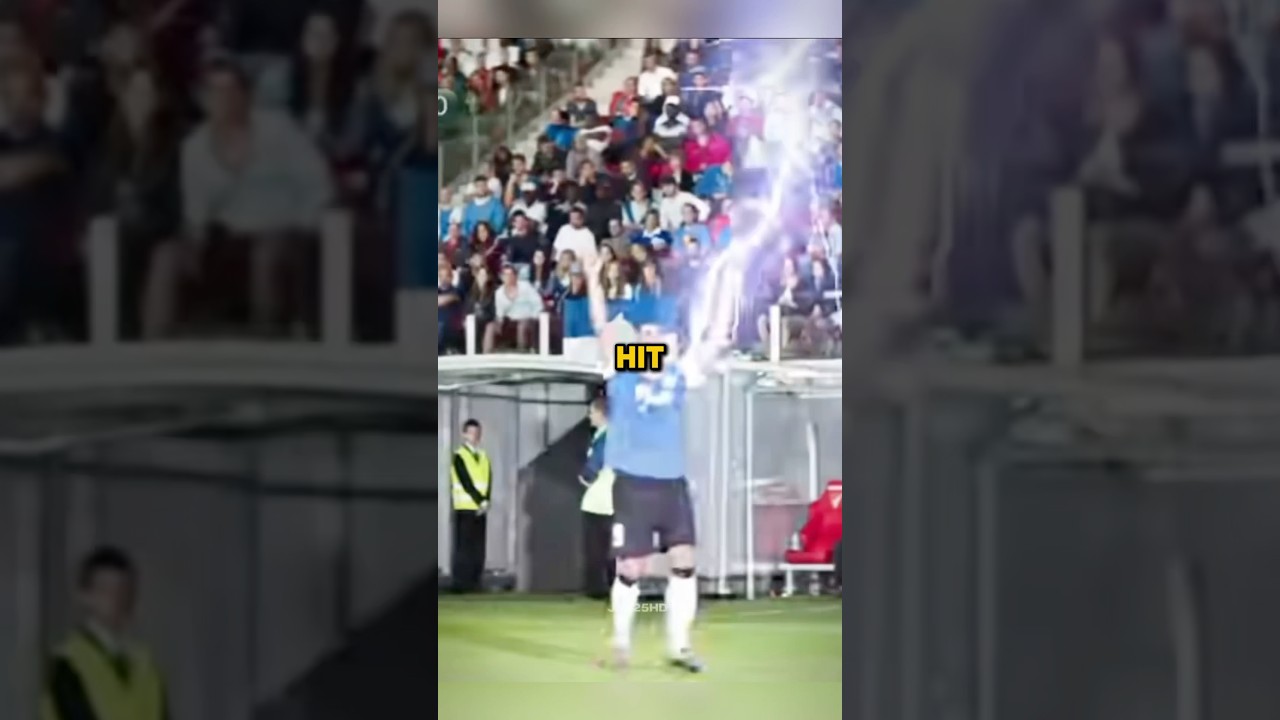 Crazy weather conditions during football games😳