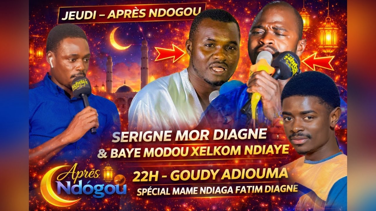 🛑SUIVEZ EN DIRECT VOTRE EMISSION APRES NDOGOU AVEC BAYE DAME THIOUNE ET SA TEAM
