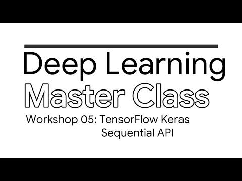 05 Tensorflow: Keras