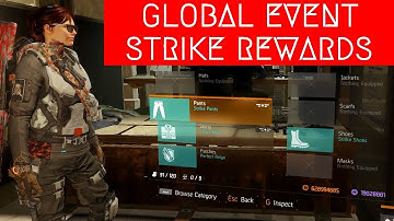 The Division | Global Event Strike Rewards