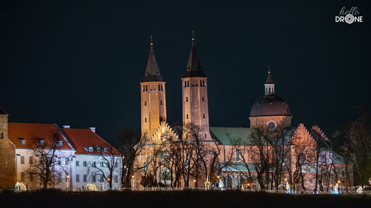 Wschód księżyca | Płock | Wzgórze Tumskie | 04.01.2026