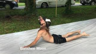 Epic White trash bash, Slip 'N slide. Talented Redneck Water Sports Short
