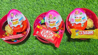🌈3 Bowls Candy Challenge | Mystery Surprise Game | Gems Chocolate | Kids Fun Video